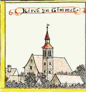 Kirch zu Gimmel - Koci, widok oglny